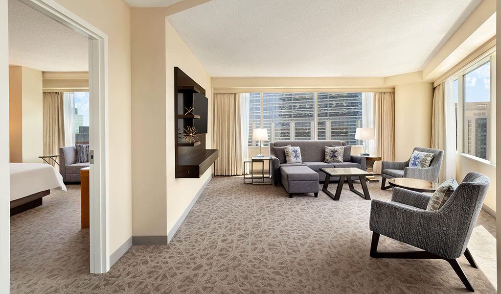 Corner Executive Suite at Swissotel Chicago