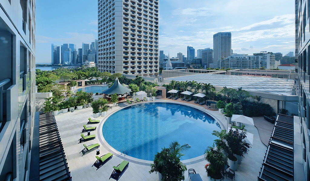 Swimming Pool at Swissotel The Stamford