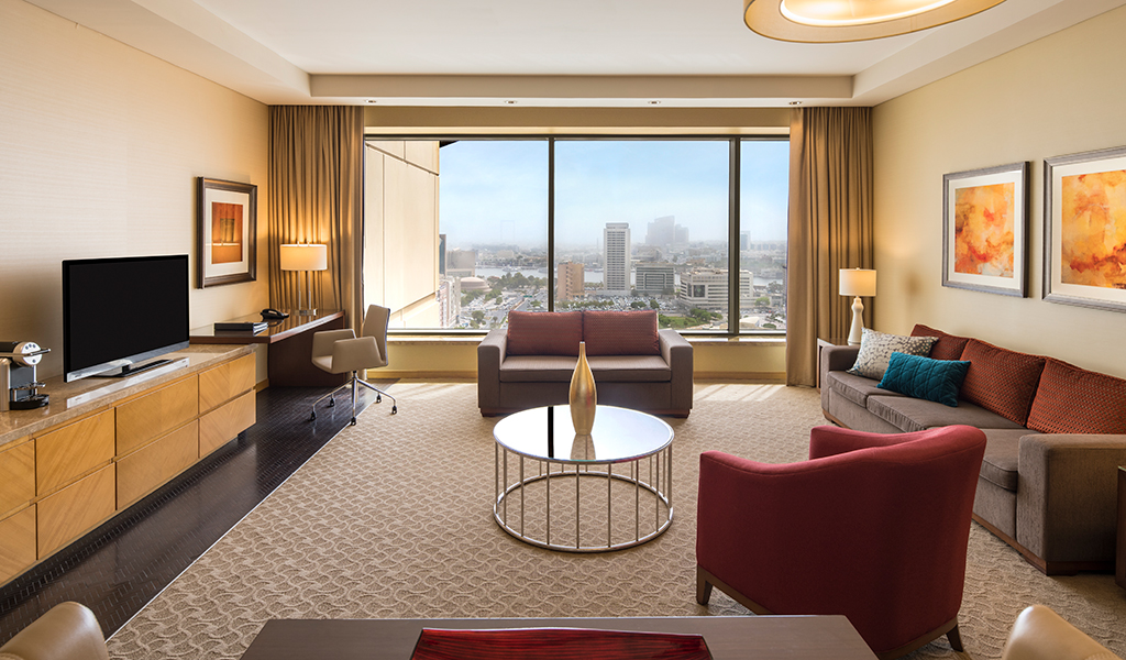 Corner Suite at Swissotel Al Ghurair